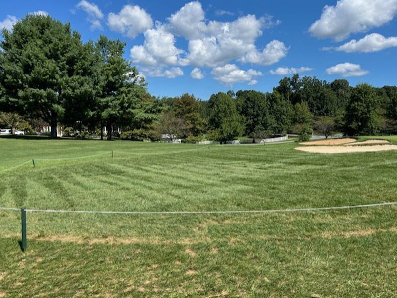 #1 repair to old bunker area